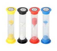 Sablier en Plastique Tube 3 Minutes : Couleur - Noir