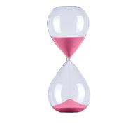 Sablier en verre de 60 minutes pour étudiants, enseignants et professionnels dans différents contextes