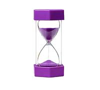 Sablier Enfants Minuteur Horloges de sablier à Code Couleur Aide pédagogique visuelle en Classe Sablier Créatif pour décoration de Cuisine ou pour l'enseignement 1,3,5,10,15,30,45,60 Minutes
