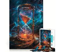 Sablier Espace-Temps, Puzzle de 1000 pièces pour Adolescents, Jeu de logique et de raisonnement, Calme et précis, découpe exacte, Surprise de Noël 38x52cm