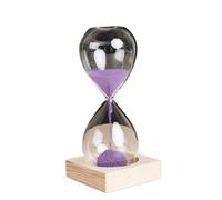 Sablier magnétique Cadeau Exquis décoration de Bureau à Domicile sablier créatif Verre de Sable Souvenir à la Mode(Pink)