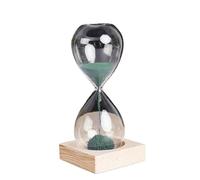 Sablier magnétique Cadeau Exquis décoration de Bureau à Domicile sablier créatif Verre de Sable Souvenir à la Mode(Green)