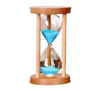 Sablier Minuteur, Sablier de Sable chronomètre Sandable Incassable 1 Minute Hour Glass Sand Clock Salon Décoration de Chambre Ornement de la Chambre à Coucher, Bleu