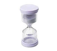 Sablier, minuteur visuel, sablier, 3/5/10/15/20/30/45/60 minutes, sablier couleur, minuteur de sablier, for enfants, salle de classe, jeux, décoration de bureau à domicile(Purple,5 minutes)