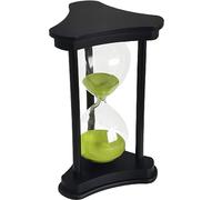 Sablier, minuteur visuel, sablier, minuteur de sablier, 15/30/60 minutes, sablier, minuteur de sablier, horloge, cadre en bois, décoration de la maison, ornement de bureau, cadre en bois, minuteur de