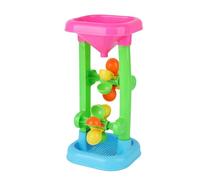 Sablier Moulin à Vent Jouet - Sablier coloré à Double Roue pour - Jeu Amusant de Bain en Plein air - Jouet sensoriel éducatif résistant aux UV pour Tout-Petits à partir de 3 Ans - Favorise la
