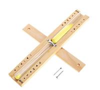 Sablier mural rotatif de 15 minutes en bois compatible avec un sauna en bois