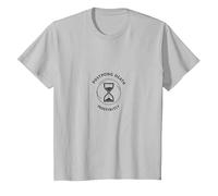 Sablier Not Dead Yet Reporter la Mort indéfiniment T-Shirt, Enfant, Argent, 4 Ans