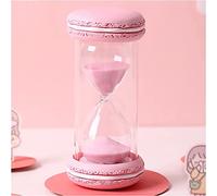 Sablier, Sablier de douche en verre, 15/30 minutes, cadeau Noël ou d'anniversaire(Roze,15 minutes)