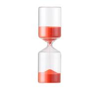 Sablier Sablier sablier Couleur Verre Horloge de Sable for la décoration Maison pour DéCor en Verre(Orange,15min)