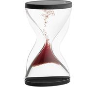 Sablier TFA Dostmann 18.6004.05 verre acrylique transparent, rouge, noir
