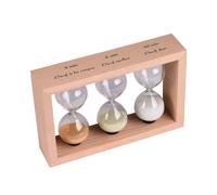 Sablier trois temps pour la cuisson des œufs 20.00x5.00 cm