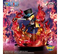 Banpresto Statue Sabo One Piece avec feu 13 cm