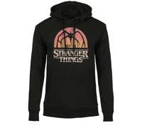 Sabor srl Sweat à Capuche Stranger Things - Mind Flayer Shadow - Sweat Officiel Homme et Femme, Coupe Regular en Coton pour Adulte et Adolescent XS