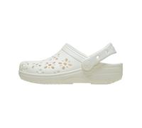 Crocs Classic Floral Cut Out Clogs Blanc EU 39-40 Homme,Femme