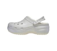 Sabot à Enfiler Crocs Classic Platform Lined - Argent 39/40