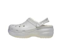 Sabot à Enfiler Crocs Classic Platform Lined - Argent 41/42