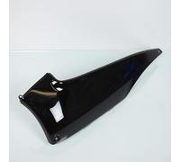 Sabot bas de caisse gauche P2R compatible avec Scooter Yamaha 500 T-Max 2001 à 2007 noir brillant/plat