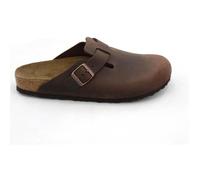 Sabot - Birkenstock boston cuir naturel,