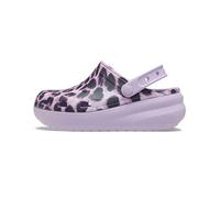 Sabot Crocs Classic Animal Print Cutie Junior - Caoutchouc - Violet - Leopard - Enfant 32/33
