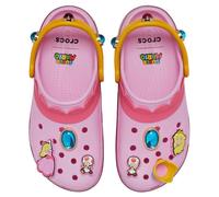 Sabot Crocs Super Mario Princess Peach Classic Platform rose 7 Jibbitz taille...