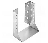 Sabot de charpente galvanisé à ailes intérieures - Larg. 120 x Ht. 162 mm