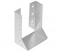 Sabot de charpente galvanisé à ailes intérieures - Larg. 76 x Ht. 182 mm