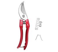 sabot de Chèvre Léger et Ergonomique, Ciseaux Professionnels de Trotteur de Vache de Mouton de Porc, Outil de Réparation de D'ongles D'orteil D'animal en Acier (rouge)