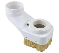 Sabot de dépoussiérage CNC avec brosse en nylon pour moteur de broche de 70 à 100 mm - Capot de collecte de poussière pour machines de gravure et de fraisage (70 mm)