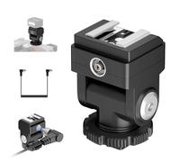 Sabot de flash pour appareil photo avec câble flash PC, prend en charge la mesure automatique TTL, synchronisation à haute vitesse, prend en charge le module de contrôle de ligne PC, compatible avec