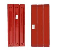 Sabot de guidage d'ascenseur 230 * 16 3 en 1 Insert ROUGE L230mm W30mm/35mm for rail 16mm