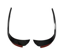 Sabot De Pare - Chocs Avant, ABS Noir Brillant, 1 Paire - Aérodynamisme Amélioré, Protection Durable, Installation Facile, pour Voiture Sportive