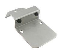 Sabot de portail à visser inox 190 x 100 mm TIRARD QA401304