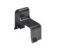 Sabot de portail acier noir à sceller - 90 x 120 mm TORBEL