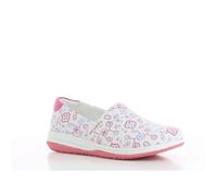 Sabot de travail Oxypas Suzy ESD SRC - Rose / Blanc 37