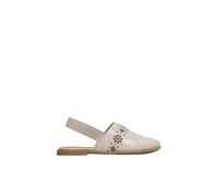 Sabot En Cuir Verni Callais Beige - 31 Beige