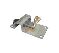 Sabot en Inox avec basculeur Cupro-aluminium et butée en caoutchouc. - Réglage (mm) : 54 à 75, Hauteur (mm) : 50