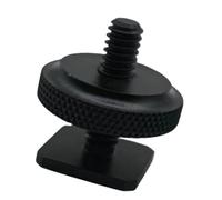 Sabot en métal solide vers vis 6,35 mm pour tous les appareils photo reflex numériques, design ami de l'environnement pour la photographie vis à une seule couche