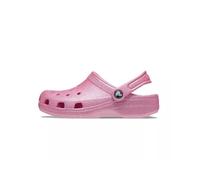 Sabot Enfant - CROCS - CLASSIC GLITTER CLOG - Rose paillettes - Caoutchouc - Charms Jibbitz™ 30/31