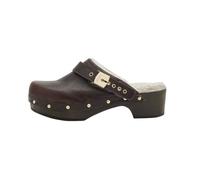 Sabot femme en cuir marron SCHOLL PESCURA ROBIN LEATHER 37