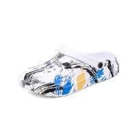 Sabot Femme Mules et Sabots Femme Chaussure Clog Sandales Homme Été Trouées Extérieur Maison Demi-Slip Plage Casual Confort Respirant