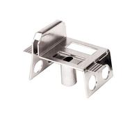 Sabot gâche réglable zingué 100x110mm à sceller - - M-553113
