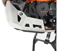 Sabot moteur Hepco & Becker aluminium - argent