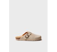 Sabot pour femme en daim avec boucle | GEMINA-QT 40
