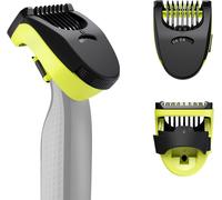 Sabot Réglable 14 En 1 Compatible Avec Qp2520 Qp2530 Qp2620 Qp2630 Rasoir Lames,14 Hauteurs De Coupe Comprises Entre 0,4 Et 10 Mm Peignes