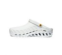 Sabot Scholl Evo TPR - Blanc - Semelle intérieure amovible - Absorption des chocs - Conception anatomique 39