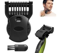 Sabot Tondeuse Réglable pour OneBlade, Guide Coupe Visage et Corps 14 en 1 | (0.4-10mm), Accessoire de Remplacement Précis et Confortable, Compatible avec QP2520, QP2630, QP2734, QP2824