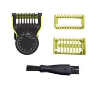 Sabot Visage+Corps - Ajustable 0,4 À 10mm,Compatibilité Avec One-Blade QP2520, QP2530, QP2620, QP2630, QP2724, QP2824 Avec Protecteur Peau, Peigne Corps, Brosse Accessoire