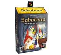 GIGAMIC - AMSABO - Jeu de Carte - 8 ans to 99 ans- Saboteur Noir