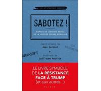 Sabotez ! - Manuel De Sabotage Facile De La Seconde Guerre Mondiale